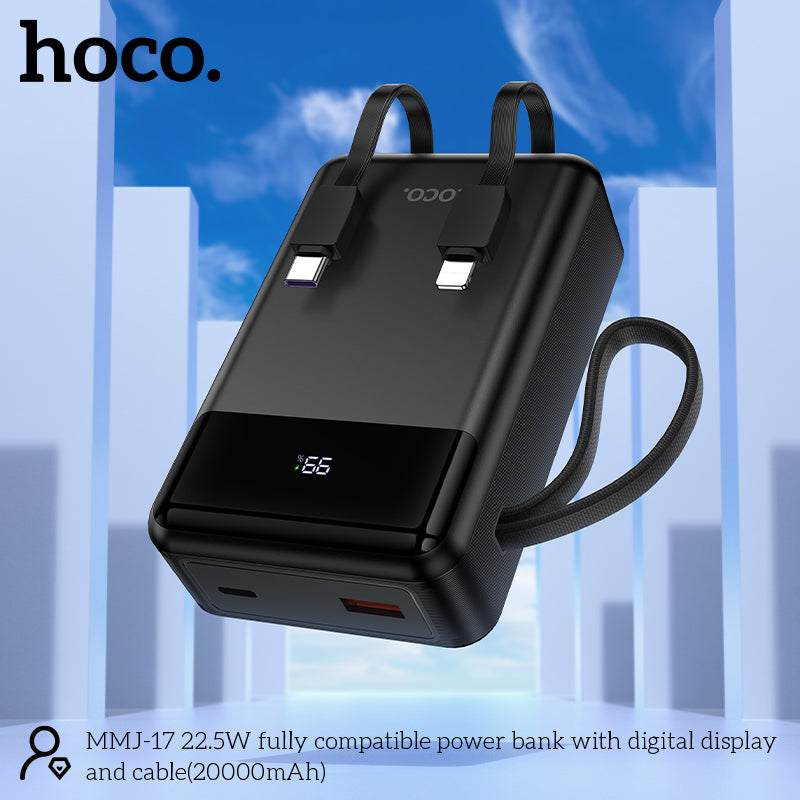 Hoco MMJ17 22.5W Fully Compatible 20000mAh Power Bank