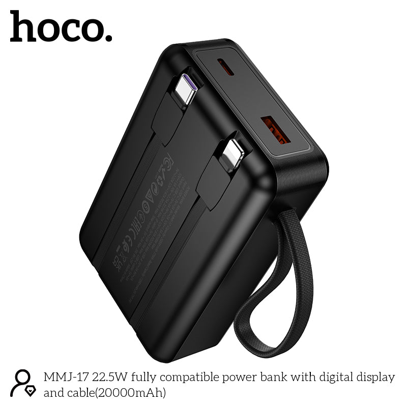 Hoco MMJ17 22.5W Fully Compatible 20000mAh Power Bank