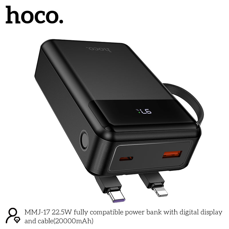 Hoco MMJ17 22.5W Fully Compatible 20000mAh Power Bank