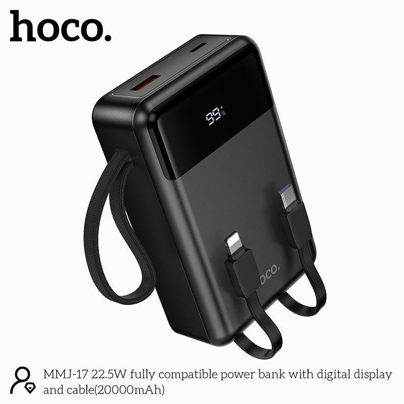 Hoco MMJ17 22.5W Fully Compatible 20000mAh Power Bank