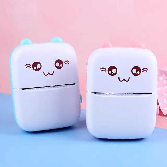 Mini Portable Thermal Sticker Printer