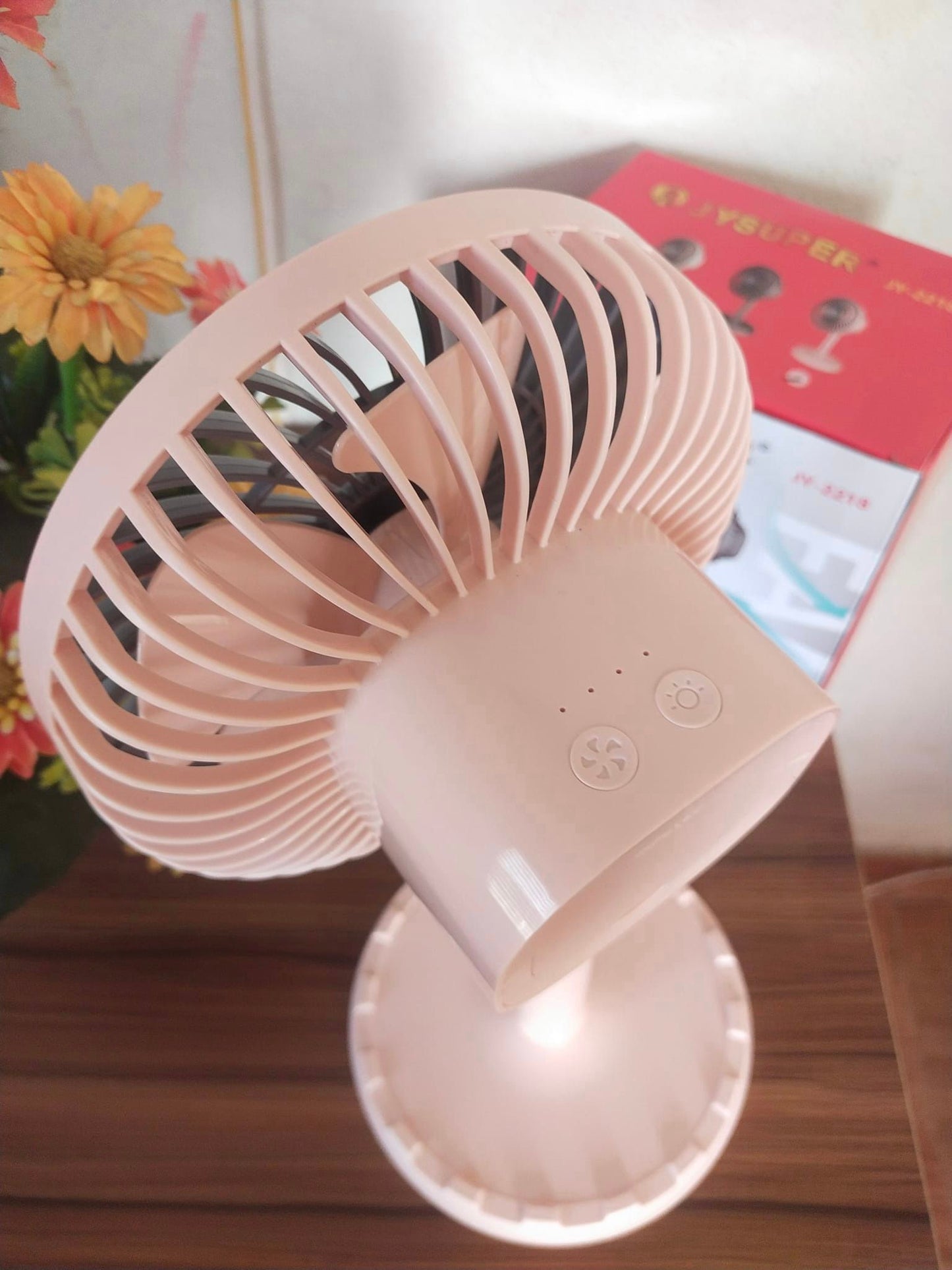 JY Super JY-2218  Rechargeable Fan