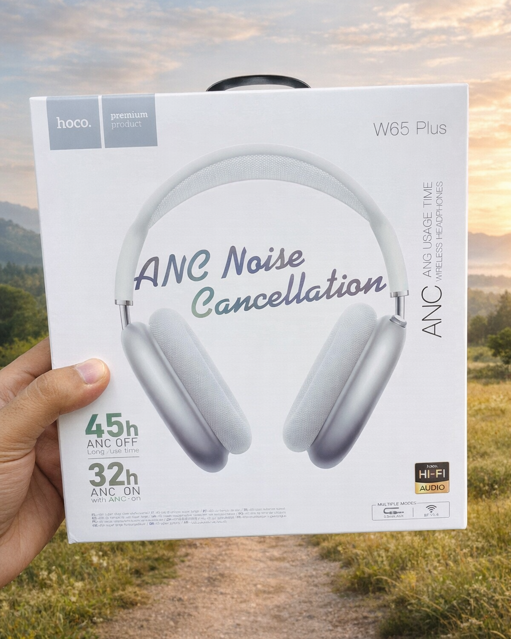 Hoco W65 Plus ANC Wireless Bluetooth Headphone