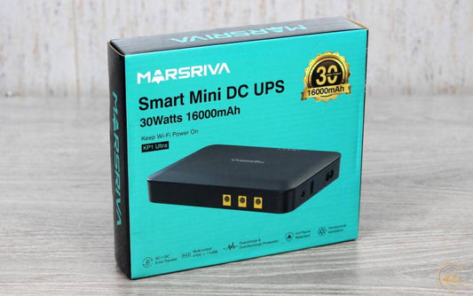 MARSRIVA KP1 Ultra - 30 Watt, 16000 mAh Mini UPS