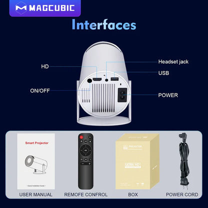 Magcubic HY300 Pro 4K Android Projector