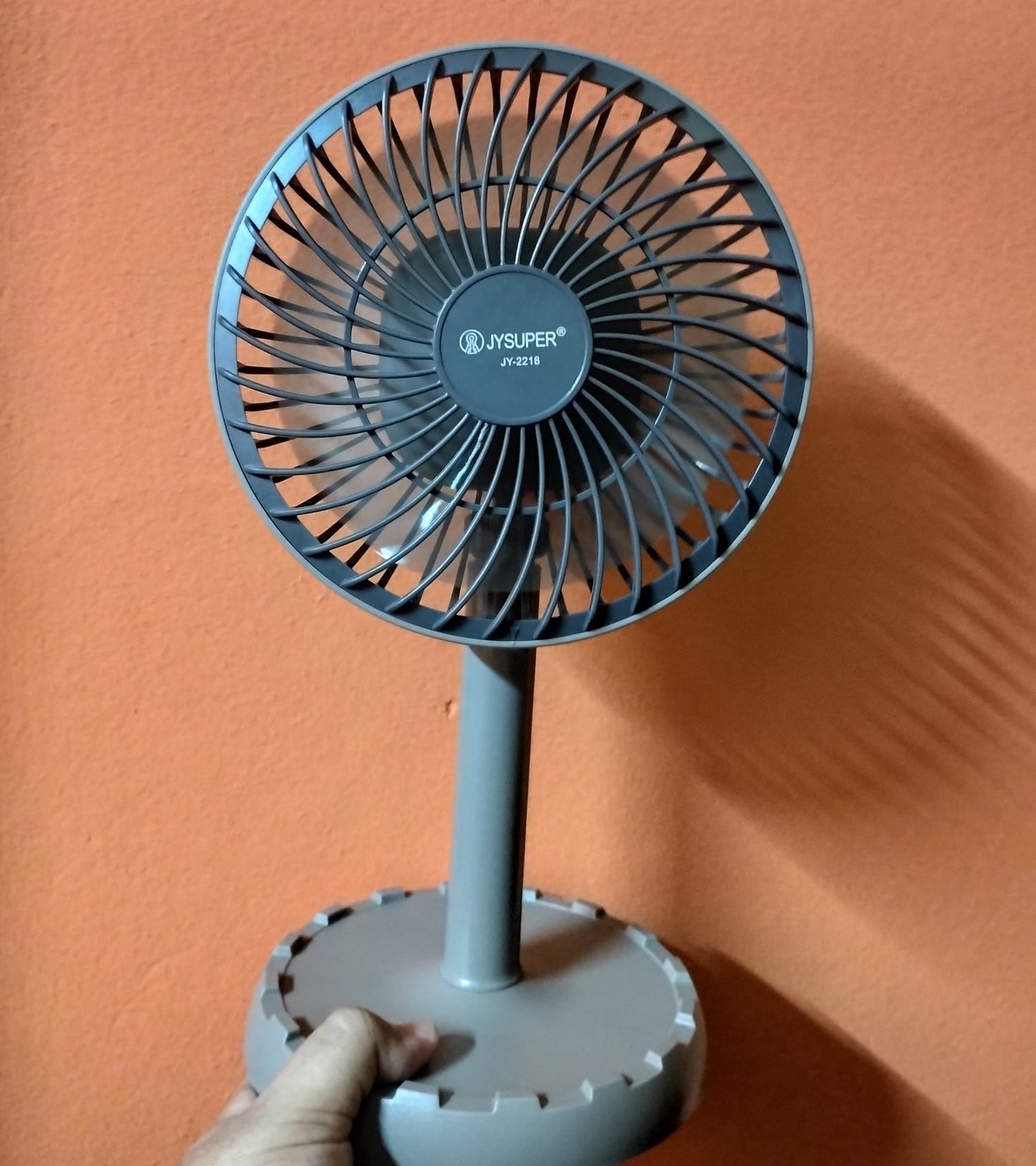 JY Super JY-2218  Rechargeable Fan