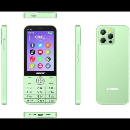 Linnex LX4G Android Touch Button Phone