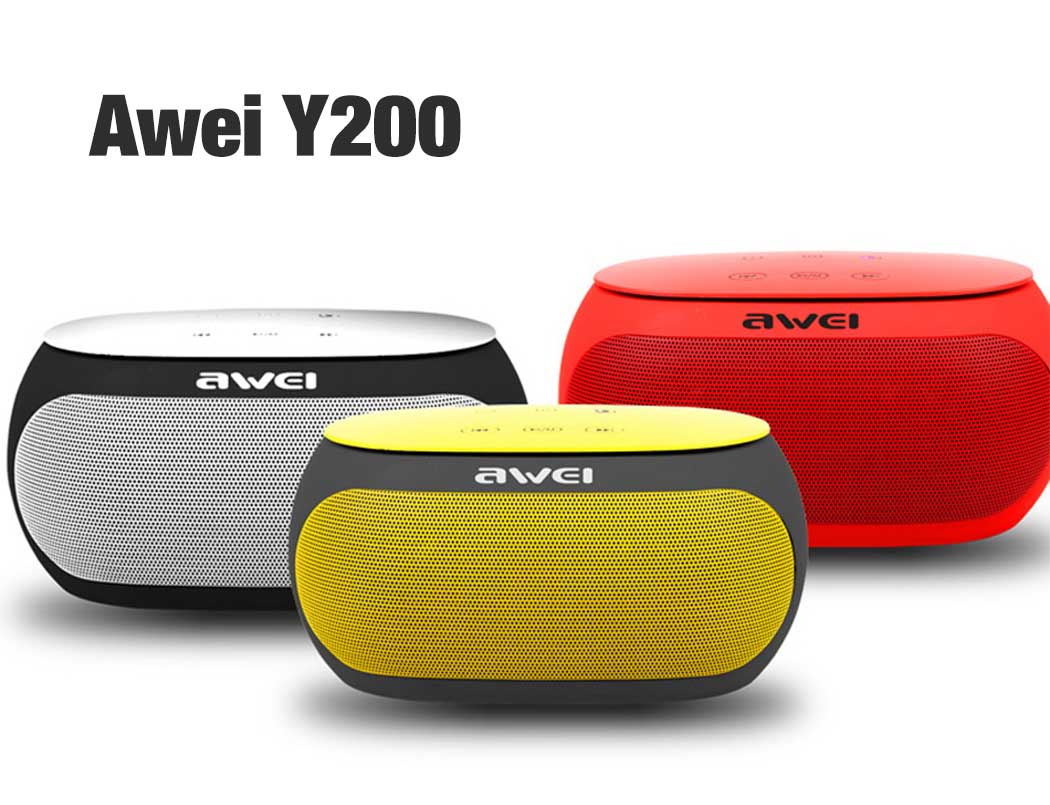 Awei Y200 Portable Wireless  Speaker (Six Month Warranty)