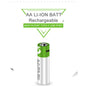 4x1 Pack USB Type-C Fast Charging Rechargeable Battery AA 1.5V