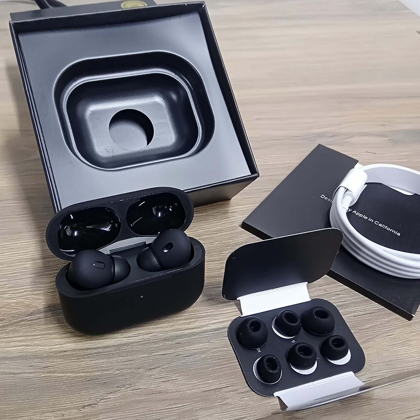 Airpods Pro 2nd Generation 1:1 Grade Black